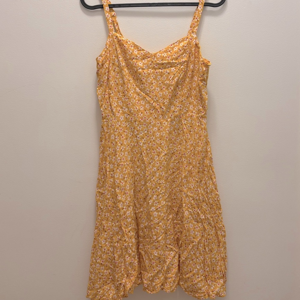 Old Navy Floral Yellow Sundress